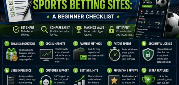How to Compare Sports Betting Sites: A Beginner Checklist