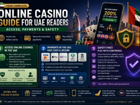 Online Casino Guide for UAE Readers: Access, Payments and Safety