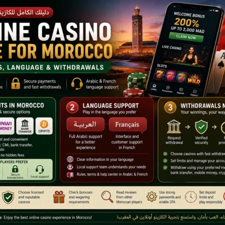 Online Casino Guide for Morocco: Payments, Language and Withdrawals