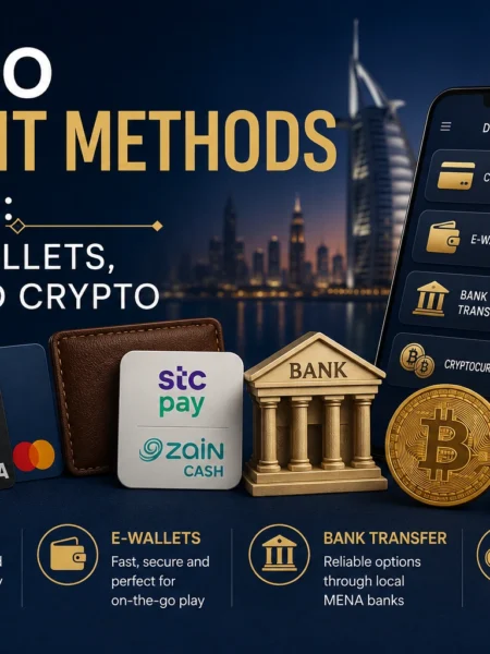 Casino Deposit Methods in MENA: Cards, Wallets, Banks and Crypto
