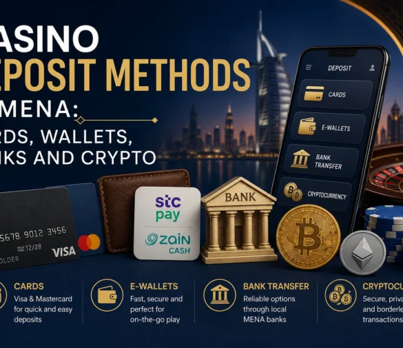 Casino Deposit Methods in MENA: Cards, Wallets, Banks and Crypto