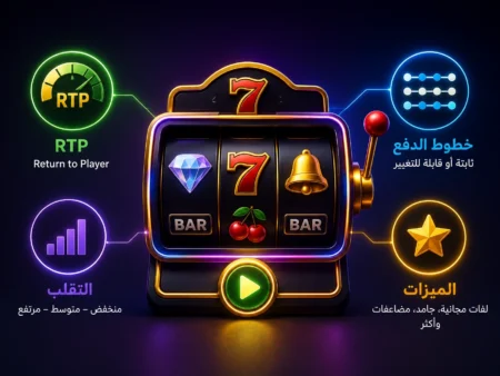 دليل السلوتس أون لاين: RTP والتقلب وخطوط الدفع والميزات