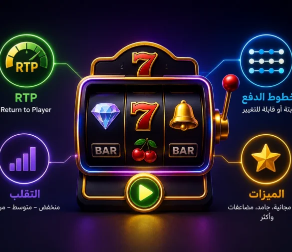 دليل السلوتس أون لاين: RTP والتقلب وخطوط الدفع والميزات