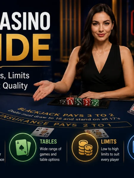 Live Casino Guide: Dealers, Tables, Limits and Streaming Quality